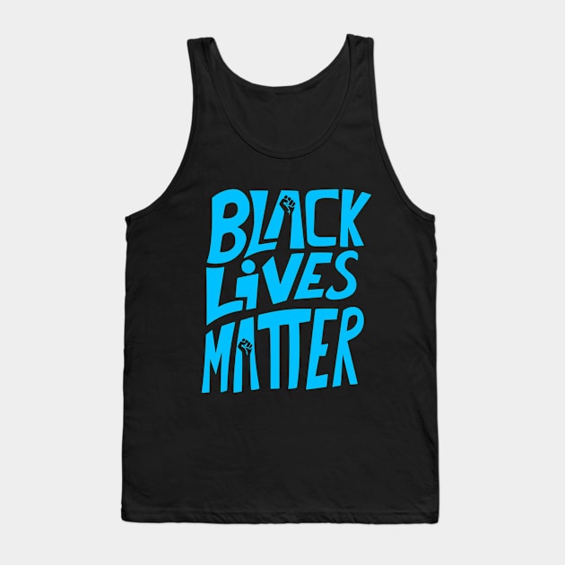 BLM (Light Blue) Tank Top by RonnyShop